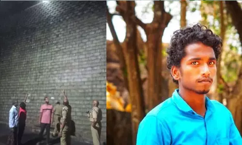 ബൈക്ക് നിയന്ത്രണംവിട്ട് 40 അടി താഴ്ചയുളള സര്വീസ് റോഡിലേക്ക് വീണ് യാത്രികന് മരിച്ചു ബൈക്ക് നിയന്ത്രണംവിട്ട് 40 അടി താഴ്ചയുളള സര്വീസ് റോഡിലേക്ക് വീണ് യാത്രികന് മരിച്ചു