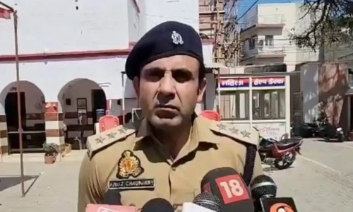 ഹോളി ദിനത്തില്‍ മുസ്‌ലിംകള്‍ പുറത്തിറങ്ങരുതെന്ന് പറഞ്ഞ അനുജ് ചൗധരിക്ക് ക്ലീന്‍ ചിറ്റ് നല്‍കി സംഭല്‍ പോലിസ്