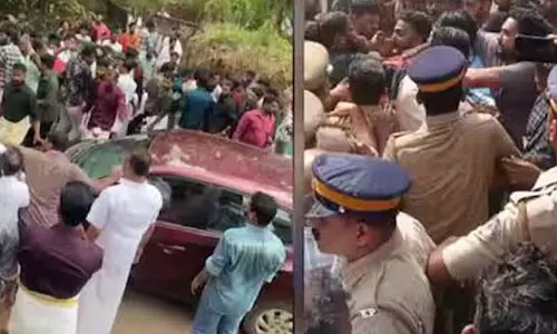 വിവാഹസംഘങ്ങള് ഏറ്റുമുട്ടിയ സംഭവം; പത്ത് പേര്ക്കെതിരെ കേസ് വിവാഹസംഘങ്ങള് ഏറ്റുമുട്ടിയ സംഭവം; പത്ത് പേര്ക്കെതിരെ കേസ്