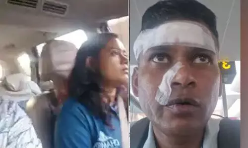 വ്യോമസേന ഉദ്യോഗസ്ഥനെയും ഭാര്യയേയും റോഡിലിട്ട് മര്ദ്ദിച്ചതായി പരാതി വ്യോമസേന ഉദ്യോഗസ്ഥനെയും ഭാര്യയേയും റോഡിലിട്ട് മര്ദ്ദിച്ചതായി പരാതി