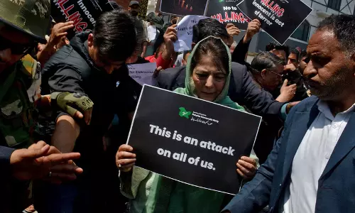 പഹല്‍ഗാം ആക്രമണം; രാജ്യത്തെ ജനങ്ങളോട് ക്ഷമ ചോദിച്ച് മെഹബൂബ മുഫ്തി