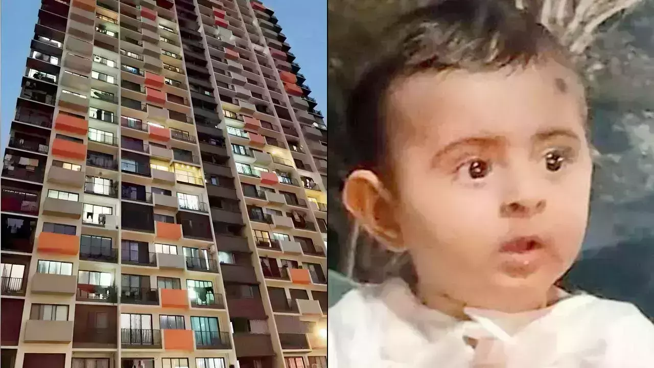 അമ്മയുടെ കൈയിലിരിക്കെ ഏഴ് മാസം പ്രായമുള്ള കുഞ്ഞ് 21ാം നിലയില്‍ നിന്ന് താഴേക്ക് വീണ് മരിച്ചു