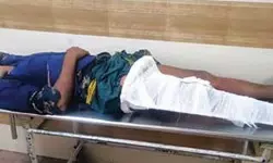 ഗ്രാനൈറ്റ് ഇറക്കുന്നതിനിടെ ശരീരത്തില്‍ വീണു; രണ്ടു തൊഴിലാളികളുടെ കാലൊടിഞ്ഞു