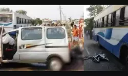 തമിഴ്നാട് തിരുവാരൂരില് വാഹനാപകടം; നാല് മലയാളികള്ക്ക് ദാരുണാന്ത്യം തമിഴ്നാട് തിരുവാരൂരില് വാഹനാപകടം; നാല് മലയാളികള്ക്ക് ദാരുണാന്ത്യം