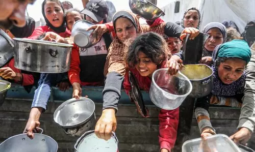 ദിവസങ്ങളോളം വിശന്ന്, ഒടുവിൽ മരണം; ഗസയിലെ മൂന്നിൽ ഒരാൾ പട്ടിണിയിൽ, മുന്നറിയിപ്പ്