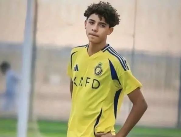 ക്രിസ്റ്റിയാനോ ജൂനിയര്‍ പോര്‍ച്ചുഗല്‍ അണ്ടര്‍ 15 സ്‌ക്വാഡില്‍