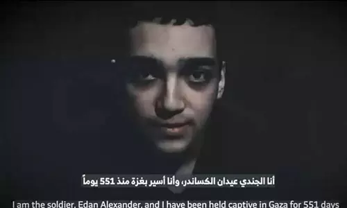 യുഎസ് പൗരനായ ഐഡന്‍ അലക്‌സാണ്ടറെ വിട്ടയക്കുമെന്ന് ഹമാസ്