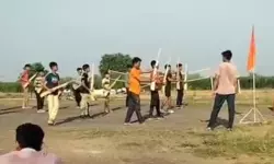 ഹിന്ദുത്വര്‍ സൈനിക പരിശീലനം നടത്തുന്ന ദൃശ്യം പുറത്ത് (വീഡിയോ)