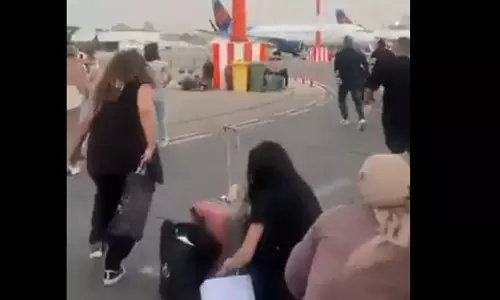 ട്രംപിന്റെ പശ്ചിമേഷ്യന്‍ പര്യടനത്തിനിടെ ഇസ്രായേലിലേക്ക് മിസൈല്‍ അയച്ച് ഹൂത്തികള്‍ (VIDEO)