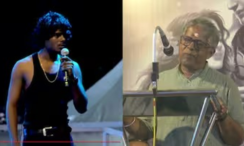 ജാതി ഭീകരത കോമഡി; ഇനിയും പാടും; എന്‍ ആര്‍ മധുവിന്റെ മതവിദ്വേഷ പരാമര്‍ശത്തില്‍ വേടന്‍