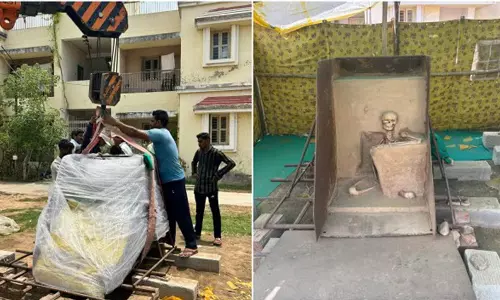 ആയിരം വര്‍ഷം പഴക്കമുള്ള അസ്ഥികൂടത്തെ മ്യൂസിയത്തിലേക്ക് മാറ്റി