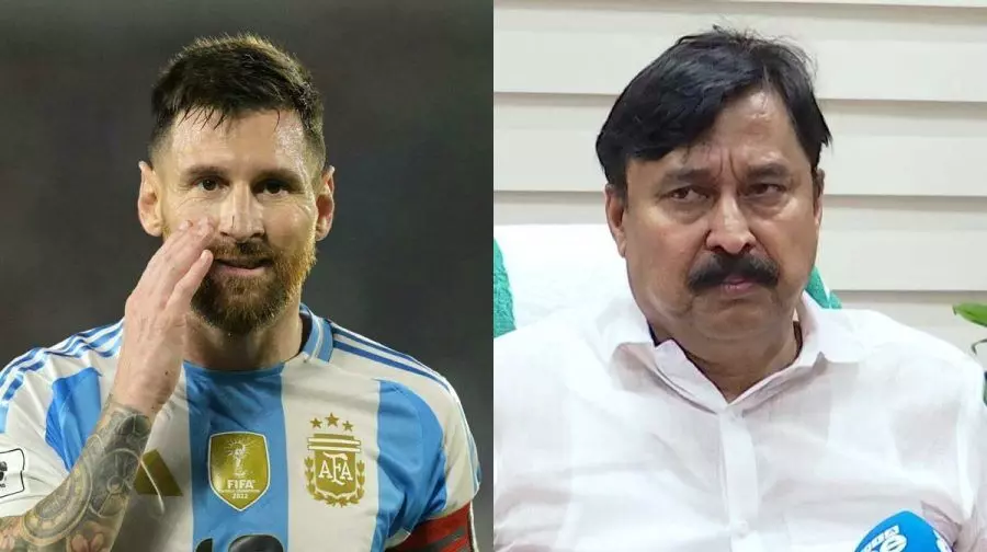 മെസി കേരളത്തില് വരാത്തതിന്റെ ഉത്തരവാദിത്തം സ്പോണ്സര്ക്ക്; റിപോര്ട്ടര് ബ്രോഡ്കാസ്റ്റിങ് കമ്പനിക്കെതിരേ കായികമന്ത്രി മെസി കേരളത്തില് വരാത്തതിന്റെ ഉത്തരവാദിത്തം സ്പോണ്സര്ക്ക്; റിപോര്ട്ടര് ബ്രോഡ്കാസ്റ്റിങ് കമ്പനിക്കെതിരേ കായികമന്ത്രി