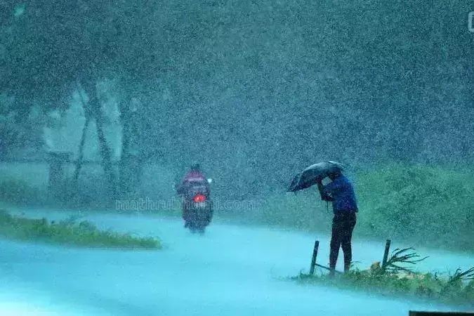 മഴ തുടരുന്നു; കണ്ണൂര്‍, കാസര്‍കോട് ജില്ലകളിലെ വിദ്യാഭ്യാസ സ്ഥാപനങ്ങള്‍ക്ക് നാളെ അവധി