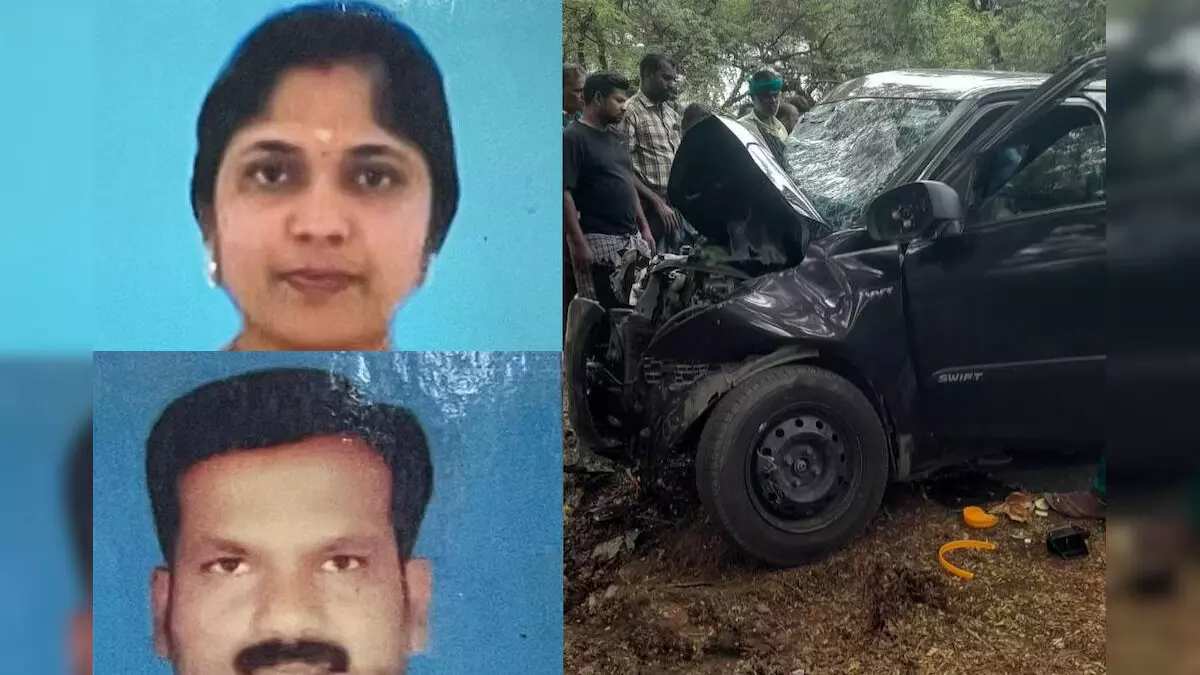 തിരുപ്പൂരില് കാര് അപകടത്തില് മൂന്ന് മലയാളികള് മരിച്ചു; ഒരാള്ക്ക് പരിക്ക് തിരുപ്പൂരില് കാര് അപകടത്തില് മൂന്ന് മലയാളികള് മരിച്ചു; ഒരാള്ക്ക് പരിക്ക്