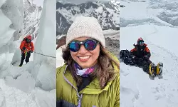 എവറസ്റ്റ് കൊടുമുടി കീഴടക്കിയ ആദ്യ കേരള വനിതയായി സഫ്രീന ലതീഫ് (വിഡിയോ)