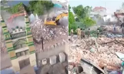 അഹമദാബാദില് നൂറുകണക്കിന് വീടുകള് പൊളിച്ചു; ആയിരക്കണക്കിന് പേര് തെരുവില് അഹമദാബാദില് നൂറുകണക്കിന് വീടുകള് പൊളിച്ചു; ആയിരക്കണക്കിന് പേര് തെരുവില്