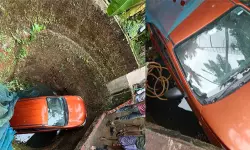 ഡ്രൈവിങ് പഠിക്കുന്നതിനിടെ കാര് കിണറ്റില് വീണു; 64കാരിയെ പുറത്തെത്തിച്ചു ഡ്രൈവിങ് പഠിക്കുന്നതിനിടെ കാര് കിണറ്റില് വീണു; 64കാരിയെ പുറത്തെത്തിച്ചു