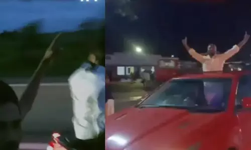 കൂട്ടബലാല്‍സംഗക്കേസ്; ജാമ്യം ലഭിച്ചതില്‍ വിജയാഘോഷം നടത്തി പ്രതികള്‍, വ്യാപക വിമര്‍ശനം