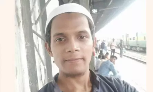 തൊപ്പി ധരിച്ചതിന് മുസ്ലിം യുവാവിനെ ഹിന്ദുത്വന് തല്ലിക്കൊന്നു തൊപ്പി ധരിച്ചതിന് മുസ്ലിം യുവാവിനെ ഹിന്ദുത്വന് തല്ലിക്കൊന്നു