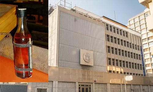 ഇസ്രായേലിലെ യുഎസ് എംബസിയില്‍ മൊളട്ടോവ് കോക്ക്‌ടെയ്ല്‍ എറിയാന്‍ ശ്രമിച്ചയാള്‍ അറസ്റ്റില്‍