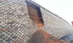 മലപ്പുറം കൂരിയാട് ദേശീയപാത വീണ്ടും തകര്‍ന്നു