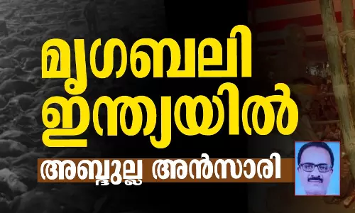 മൃഗബലി ഇന്ത്യയിൽ മൃഗബലി ഇന്ത്യയിൽ
