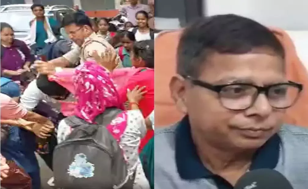 അലിഗഡില്‍ മുസ് ലിം പ്രഫസര്‍ക്കെതിരേ എബിവിപി നേതാക്കളുടെ അതിക്രമം