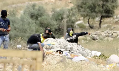 ദാവീദിന്റെ കല്ലുകള്‍ ; ഇസ്രായേലിനെതിരായ ആക്രമണത്തിന്റെ പുതിയ വീഡിയോ പുറത്ത് വിട്ട് അല്‍ ഖസ്സം ബ്രിഗേഡ്‌സ്(വീഡിയോ)