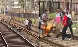 മുംബൈയില്‍ ട്രെയിനില്‍ നിന്ന് യാത്രക്കാര്‍ ട്രാക്കിലേക്ക് വീണു; അഞ്ചു മരണം