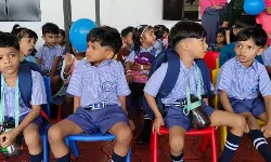 കന്നിപ്രസവത്തിലെ നാല് ആൺ കൺമണികൾക്ക് സ്കൂൾ പ്രവേശനം കന്നിപ്രസവത്തിലെ നാല് ആൺ കൺമണികൾക്ക് സ്കൂൾ പ്രവേശനം