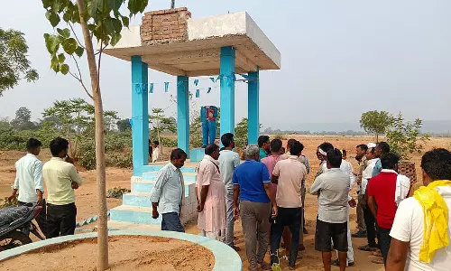 യുപിയിലെ മിര്‍സാപൂരില്‍ അംബേദ്കറുടെ പ്രതിമ തകര്‍ത്തു