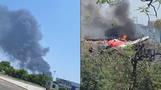 അഹമ്മദാബാദ് വിമാന ദുരന്തം; 140 മരണം അഹമ്മദാബാദ് വിമാന ദുരന്തം; 140 മരണം
