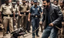 എസ്ഐയുടെ കാലില് കടിച്ച് ക്രിമിനല് കേസ് പ്രതി; സിപിഒയെ പട്ടിയെ കൊണ്ട് കടിപ്പിച്ചു എസ്ഐയുടെ കാലില് കടിച്ച് ക്രിമിനല് കേസ് പ്രതി; സിപിഒയെ പട്ടിയെ കൊണ്ട് കടിപ്പിച്ചു