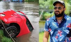 കാര് കനാലിലേക്ക് മറിഞ്ഞു; പിറന്നാള്ദിനത്തില് യുവാവ് മരിച്ചു കാര് കനാലിലേക്ക് മറിഞ്ഞു; പിറന്നാള്ദിനത്തില് യുവാവ് മരിച്ചു