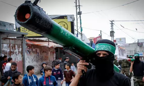 ഗസയില്‍ ഇസ്രായേലി ഡ്രോണ്‍ വീഴ്ത്തി അല്‍ ഖുദ്‌സ് ബ്രിഗേഡ്‌സ്