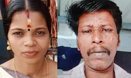 ഭാര്യയെ കുത്തിക്കൊന്ന് ഭര്ത്താവ് ഭാര്യയെ കുത്തിക്കൊന്ന് ഭര്ത്താവ്