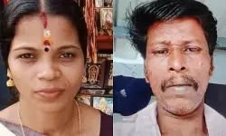 ഭാര്യയെ കത്രിക കൊണ്ട് കുത്തി കൊലപ്പെടുത്തിയ പ്രതി തൂങ്ങി മരിച്ച നിലയില് ഭാര്യയെ കത്രിക കൊണ്ട് കുത്തി കൊലപ്പെടുത്തിയ പ്രതി തൂങ്ങി മരിച്ച നിലയില്