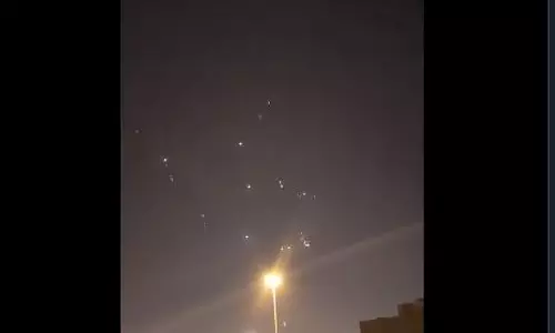 ഖത്തറിലെ യുഎസ് വ്യോമതാവളത്തിന് നേരെ ഇറാന്റെ ആക്രമണം (video)