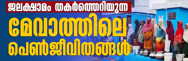 ജലക്ഷാമം തകർത്തെറിയുന്ന മേവാത്തിലെ പെൺജീവിതങ്ങൾ