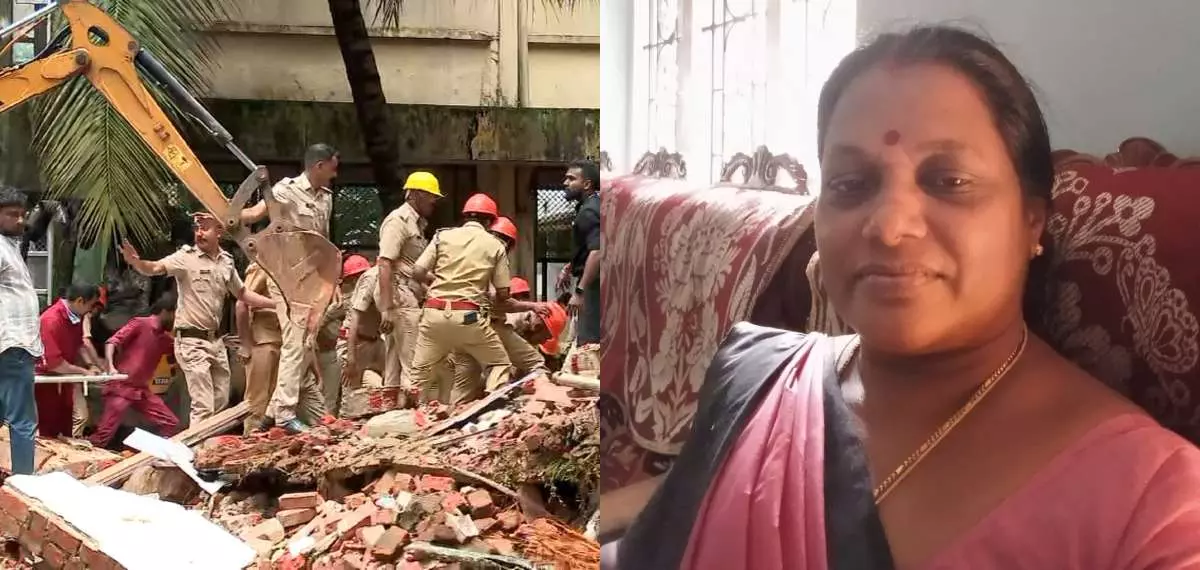 മെഡിക്കൽ കോളജ് അപകടം; മകൾക്ക് കൂട്ടിരിക്കാനെത്തിയ ബിന്ദു മരിച്ചത് ശുചിമുറിയിലേക്ക് പോയപ്പോൾ