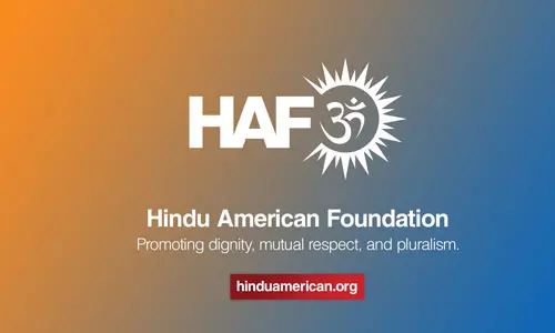 ഹിന്ദു അമേരിക്കന് ഫൗണ്ടേഷനെതിരെ യുഎസില് പരാതി ഹിന്ദു അമേരിക്കന് ഫൗണ്ടേഷനെതിരെ യുഎസില് പരാതി