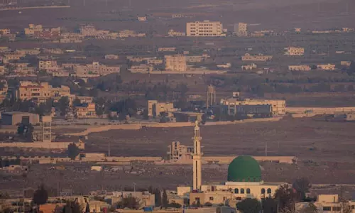 ഗോലാന്‍ കുന്നുകളുടെ മൂന്നിലൊന്ന് നല്‍കിയാല്‍ ഇസ്രായേലുമായി ചര്‍ച്ചയാവാമെന്ന് സിറിയ