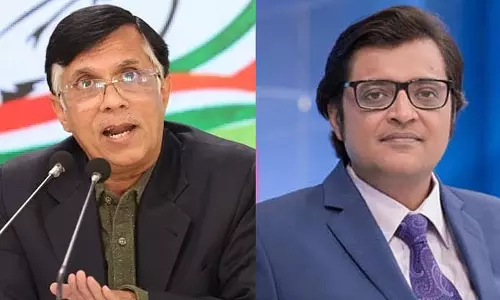 അര്‍ണാബ് ഗോസ്വാമിക്കെതിരേ മാനനഷ്ടക്കേസ് ഫയല്‍ ചെയ്ത് കോണ്‍ഗ്രസ് നേതാവ് പവന്‍ ഖേര