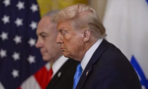 ഇറാന്റെ ആണവായുധ പദ്ധതി തകര്ത്തു; പശ്ചിമേഷ്യന് രാജ്യങ്ങള് എബ്രഹാം ഉടമ്പടിയില് ചേരണം: ട്രംപ് ഇറാന്റെ ആണവായുധ പദ്ധതി തകര്ത്തു; പശ്ചിമേഷ്യന് രാജ്യങ്ങള് എബ്രഹാം ഉടമ്പടിയില് ചേരണം: ട്രംപ്