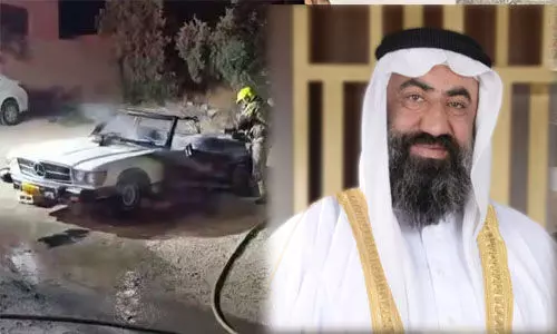 ഇസ്രായേലി അനുകൂലി ഹെബ്രോണ് ശെയ്ഖിന്റെ കാര് കത്തിച്ചു ഇസ്രായേലി അനുകൂലി ഹെബ്രോണ് ശെയ്ഖിന്റെ കാര് കത്തിച്ചു