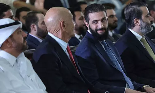 ഇസ്രായേലും സിറിയയും തമ്മില് ചര്ച്ച തുടങ്ങി: യുഎസ് പ്രതിനിധി തോമസ് ബരാക്ക് ഇസ്രായേലും സിറിയയും തമ്മില് ചര്ച്ച തുടങ്ങി: യുഎസ് പ്രതിനിധി തോമസ് ബരാക്ക്