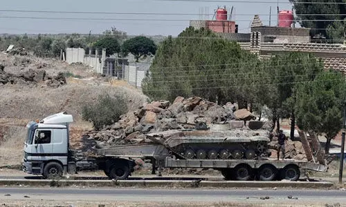 സിറിയയില് വീണ്ടും വെടിനിര്ത്തല്; സുവായ്ദയില് നിന്നും സൈന്യം പിന്മാറി തുടങ്ങി സിറിയയില് വീണ്ടും വെടിനിര്ത്തല്; സുവായ്ദയില് നിന്നും സൈന്യം പിന്മാറി തുടങ്ങി