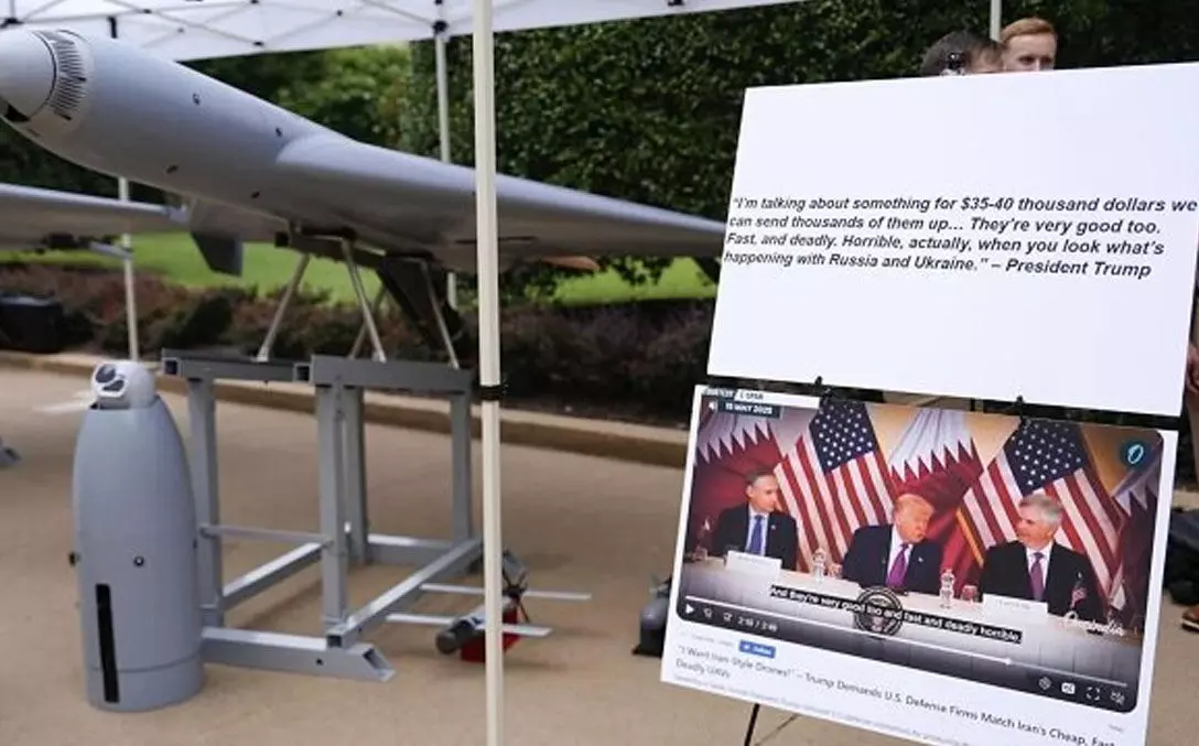 ഇറാന്റെ ഡ്രോണ് കോപ്പിയടിച്ച് യുഎസ് ഇറാന്റെ ഡ്രോണ് കോപ്പിയടിച്ച് യുഎസ്