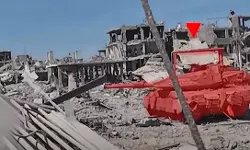 ഗസയില്‍ മെര്‍ക്കാവ ടാങ്ക് തകര്‍ത്ത് അല്‍ ഖസ്സം ബ്രിഗേഡ്‌സ് (video)