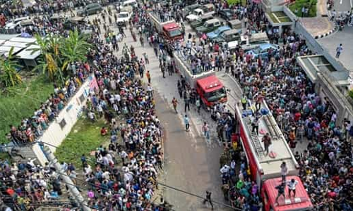 ബംഗ്ലാദേശ് വിമാന അപകടം: മരണസംഖ്യ 27ആയി